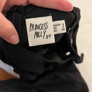 Black Princess Polly Dress